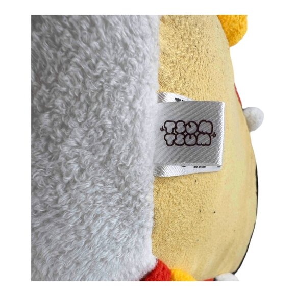 Disney Tsum Tsum Minnie Mouse Plush Stuffed Animal Toy Red Black Polka-dots - Picture 6 of 9